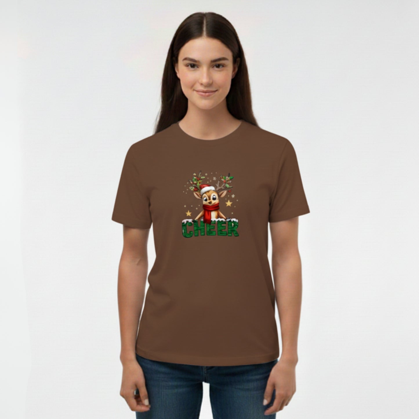 CHEER Reindeer Unisex Tee