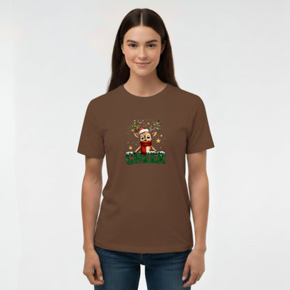 CHEER Reindeer Unisex Tee
