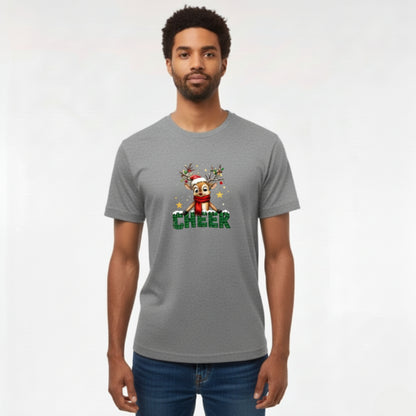 CHEER Reindeer Unisex Tee