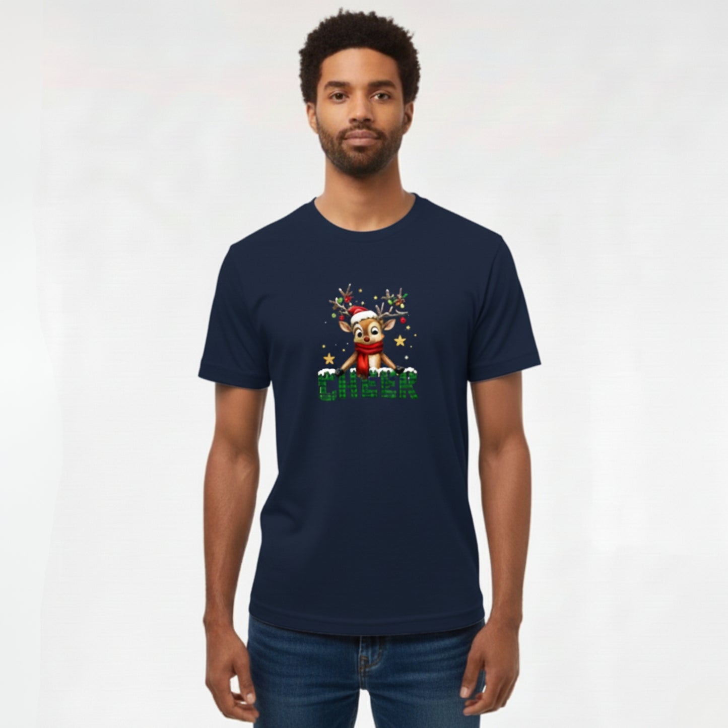 CHEER Reindeer Unisex Tee