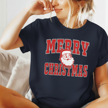 Merry Christmas Santa tee: Unisex Holiday Season Shirt