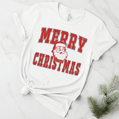 Merry Christmas Santa tee: Unisex Holiday Season Shirt