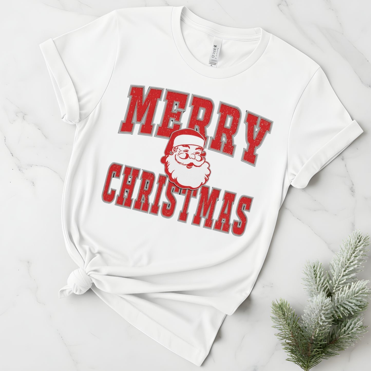 Merry Christmas Santa tee: Unisex Holiday Season Shirt