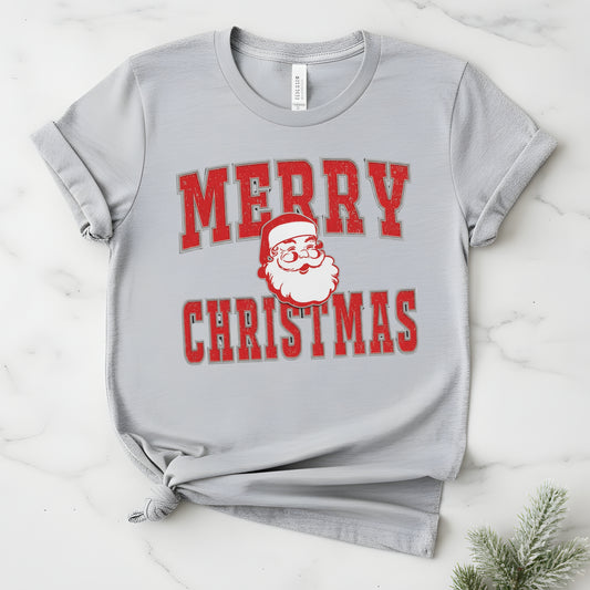 Merry Christmas Santa tee: Unisex Holiday Season Shirt
