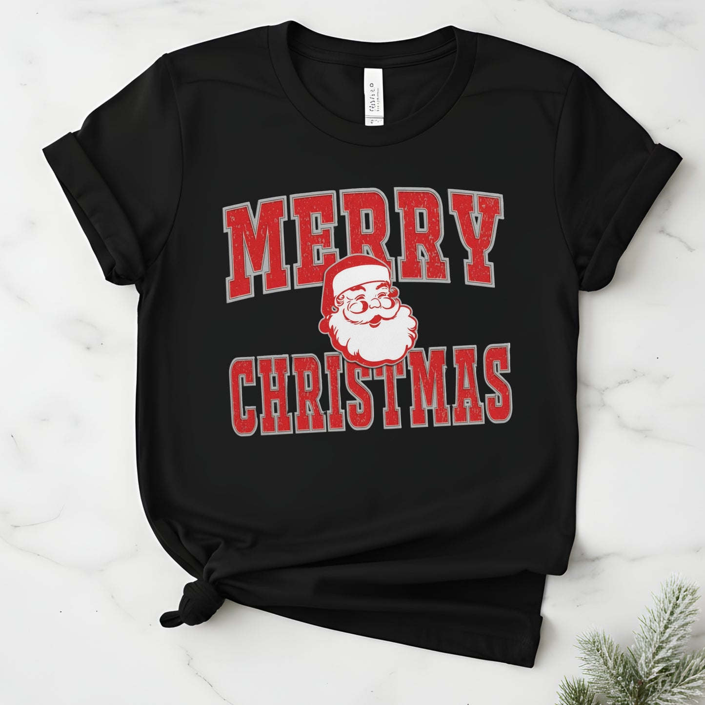 Merry Christmas Santa tee: Unisex Holiday Season Shirt