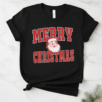 Merry Christmas Santa tee: Unisex Holiday Season Shirt