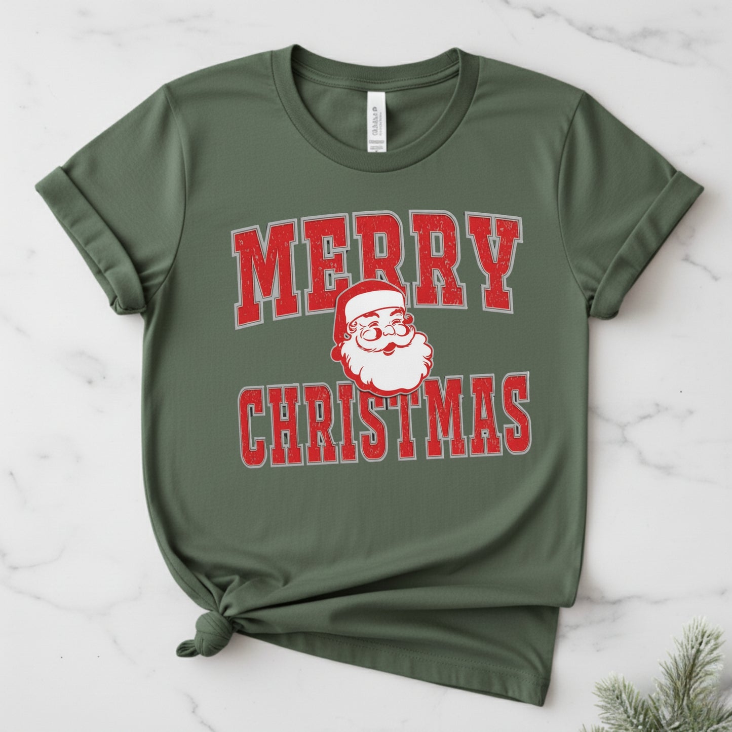 Merry Christmas Santa tee: Unisex Holiday Season Shirt
