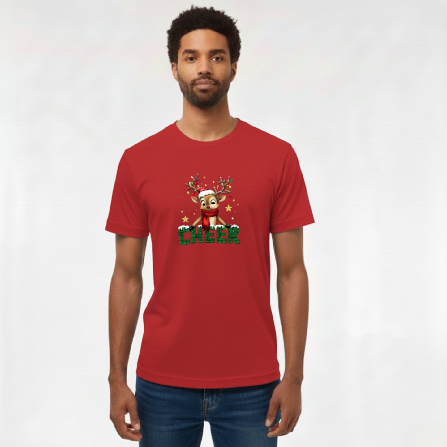 CHEER Reindeer Unisex Tee