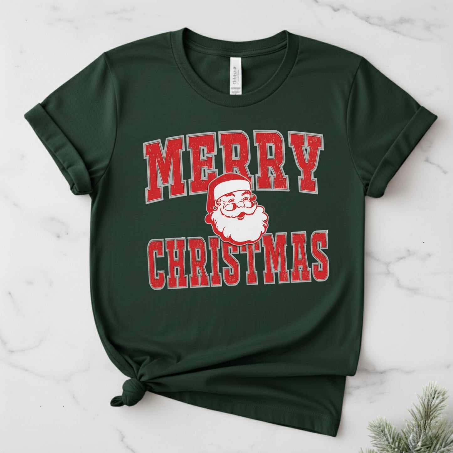 Merry Christmas Santa tee: Unisex Holiday Season Shirt