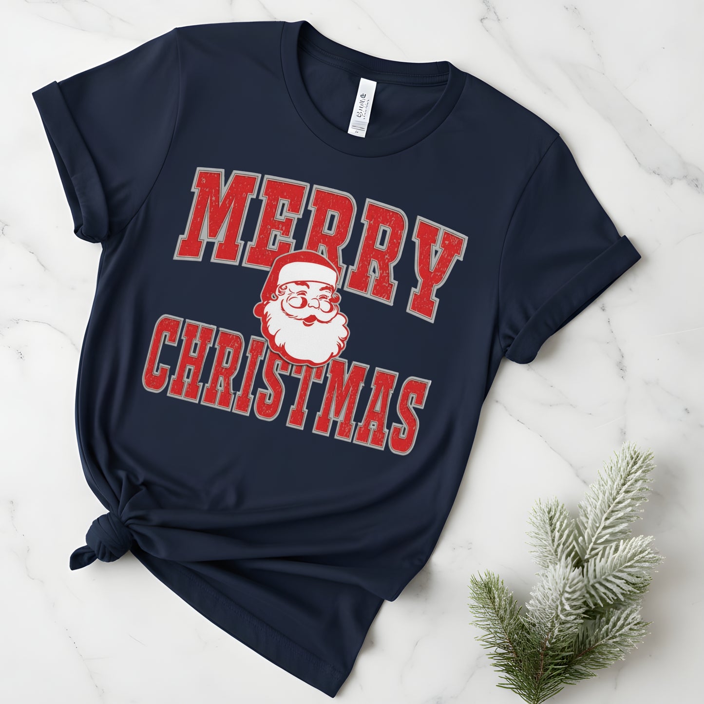 Merry Christmas Santa tee: Unisex Holiday Season Shirt