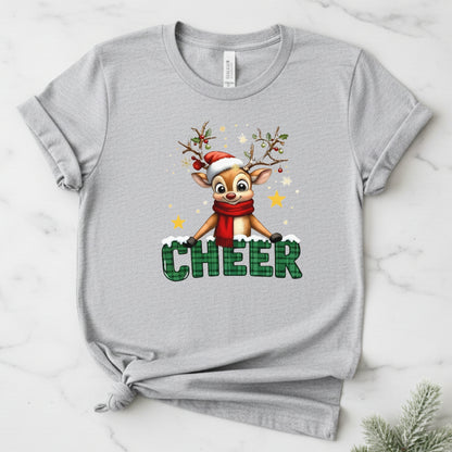 CHEER Reindeer Unisex Tee