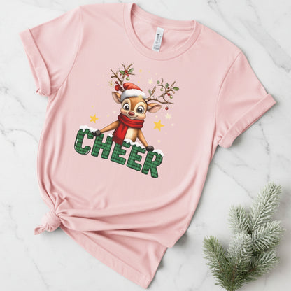 CHEER Reindeer Unisex Tee