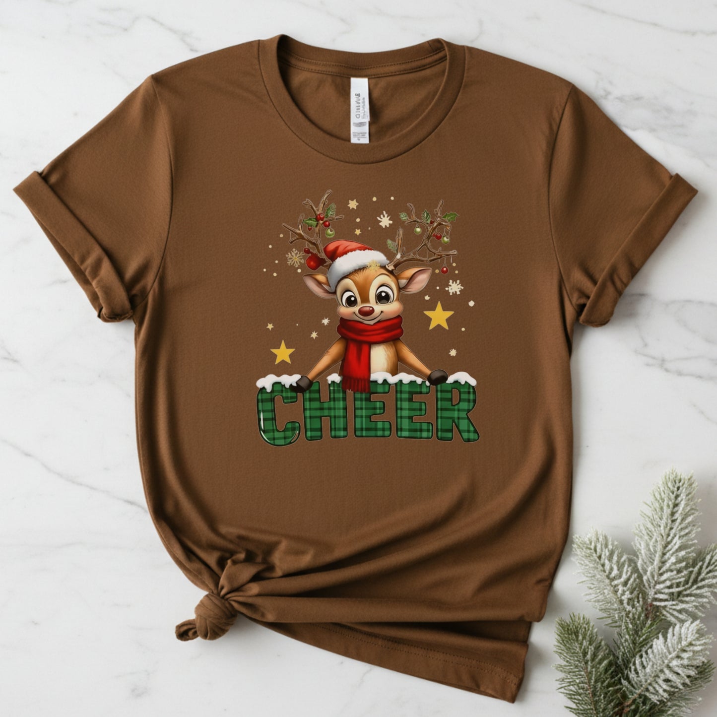 CHEER Reindeer Unisex Tee