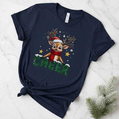 CHEER Reindeer Unisex Tee